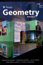 Book cover for Houghton Mifflin Harcourt Texas Geometry Volume 1