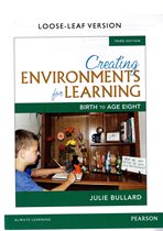 Book cover for Creating Environments for Learning : Birth to Age Eight
