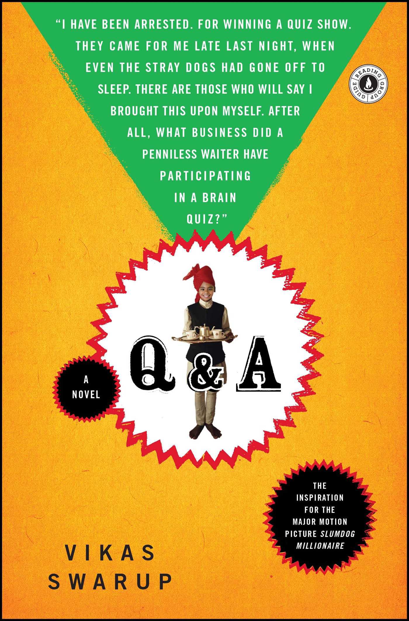 Book cover for Q And A : A Novel