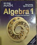 Book cover for Big Ideas Math Algebra 1 : A Common Core Curriculum