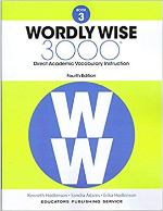 Book cover for Wordly Wise 3000 Grade 3 Book 3
