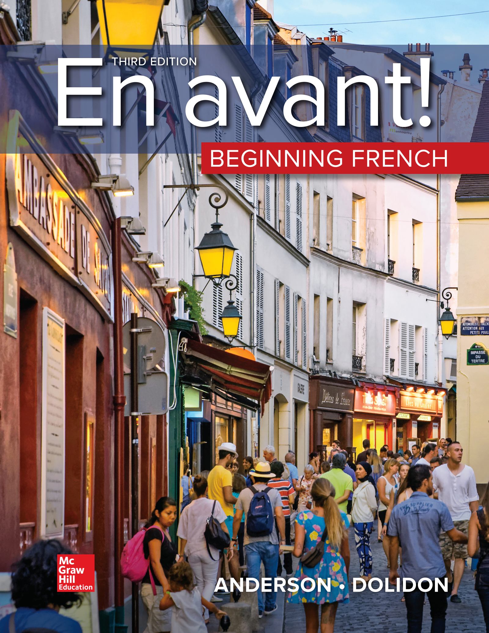 Book cover for En Avant! Beginning French