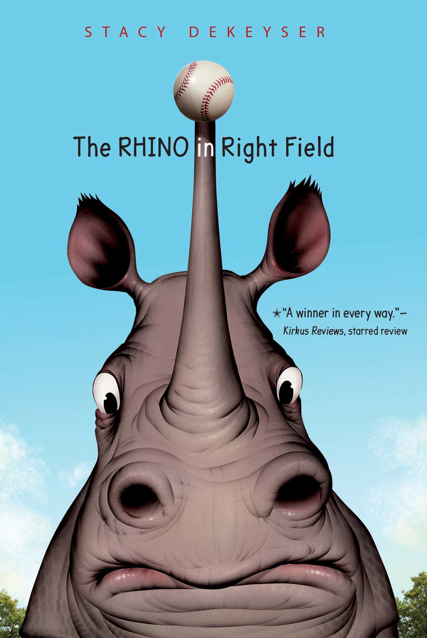 Book cover for The Rhino In Right Field