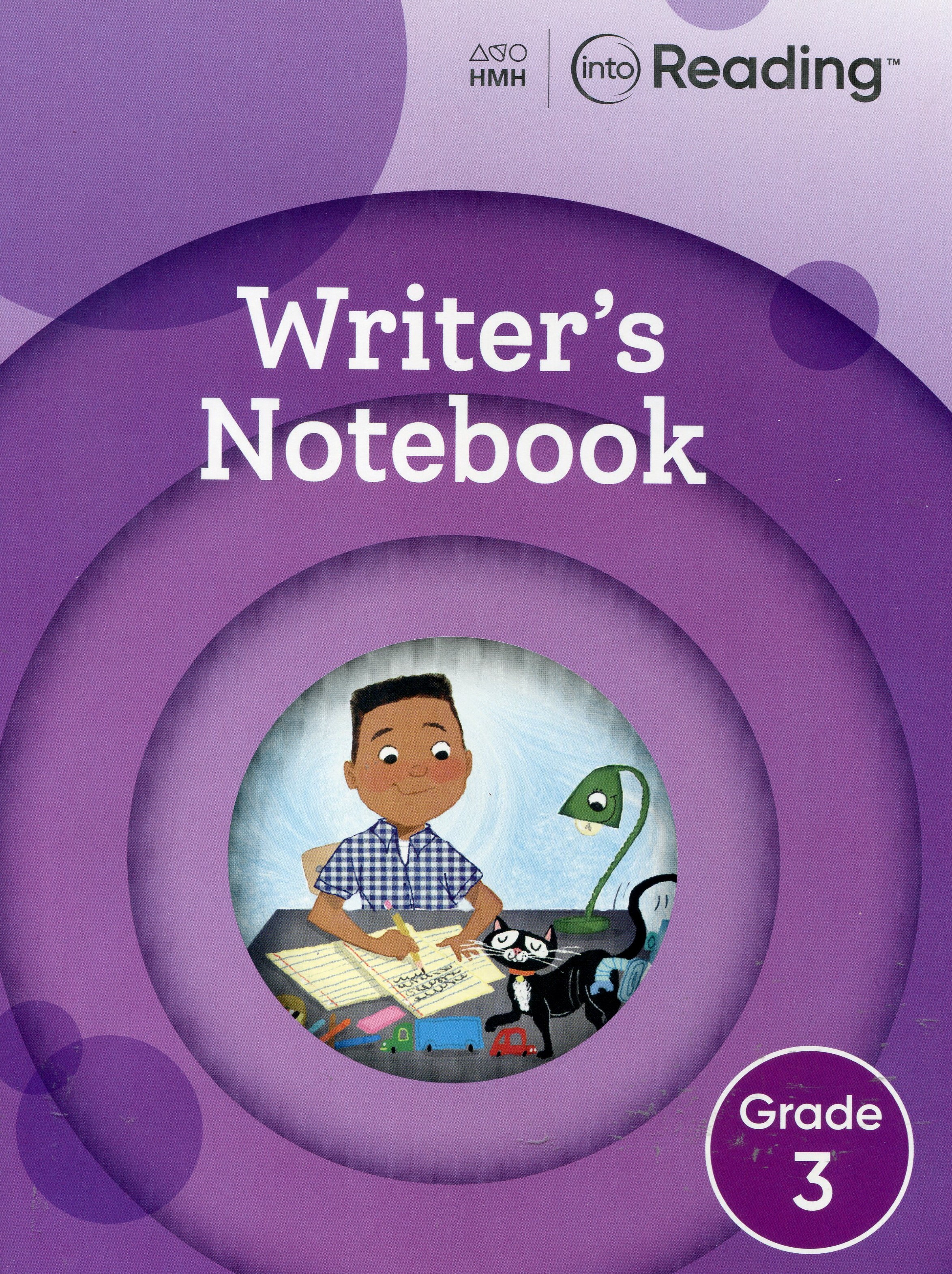 Book cover for Houghton Mifflin Harcourt Into Reading Grade 3 Writer's Notebook