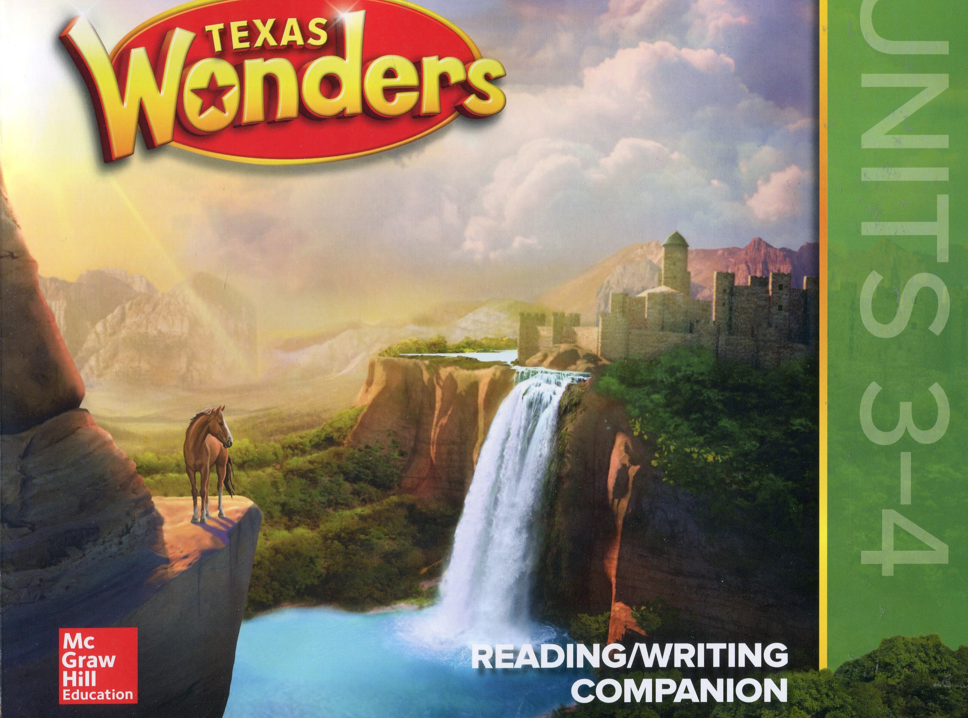 Book cover for Texas Wonders Reading/ Writing Companion Grade 4 Unit 3 & 4