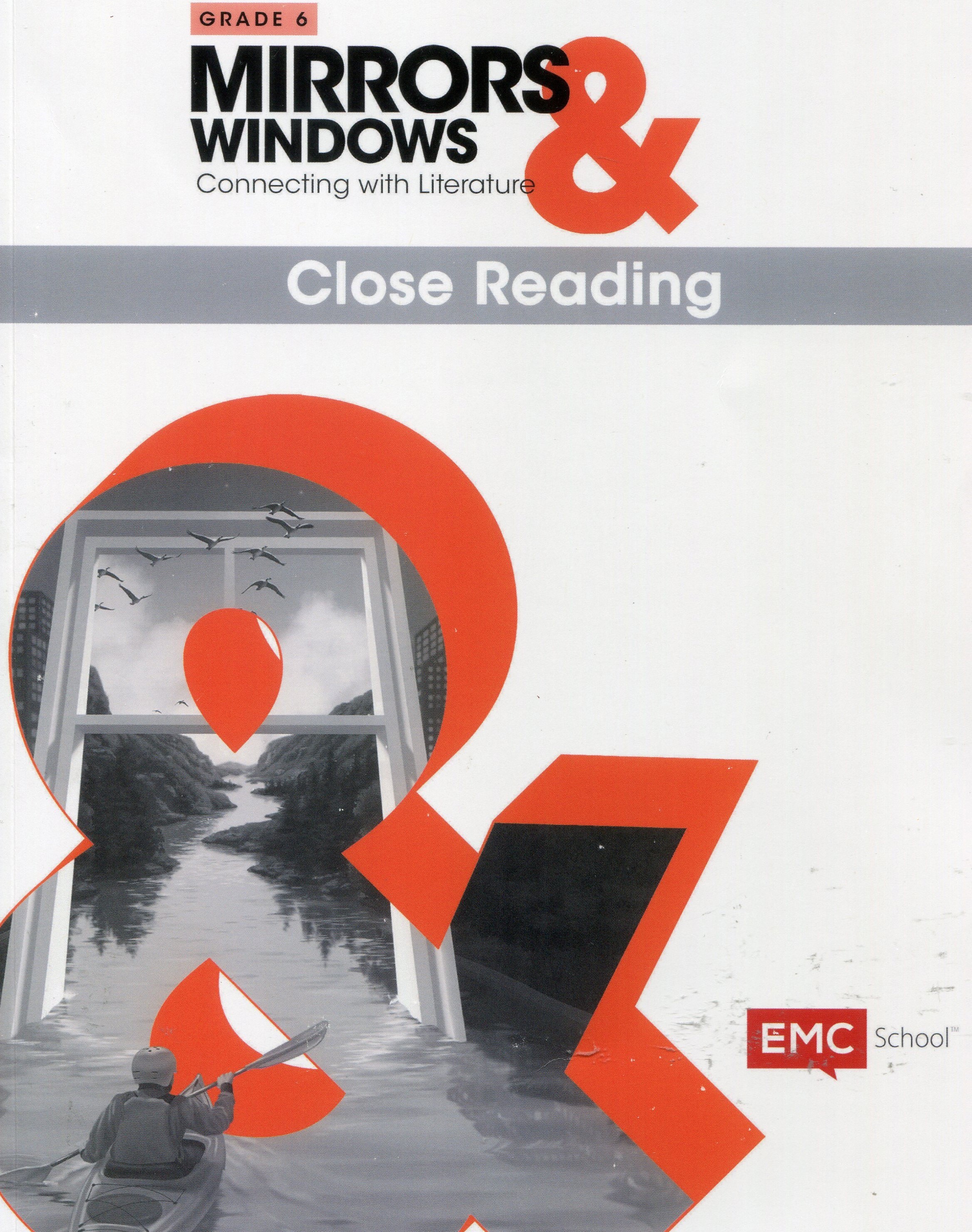 Book cover for Mirrors & Windows Connecting with Literature:  Grade 6:  Close Reading