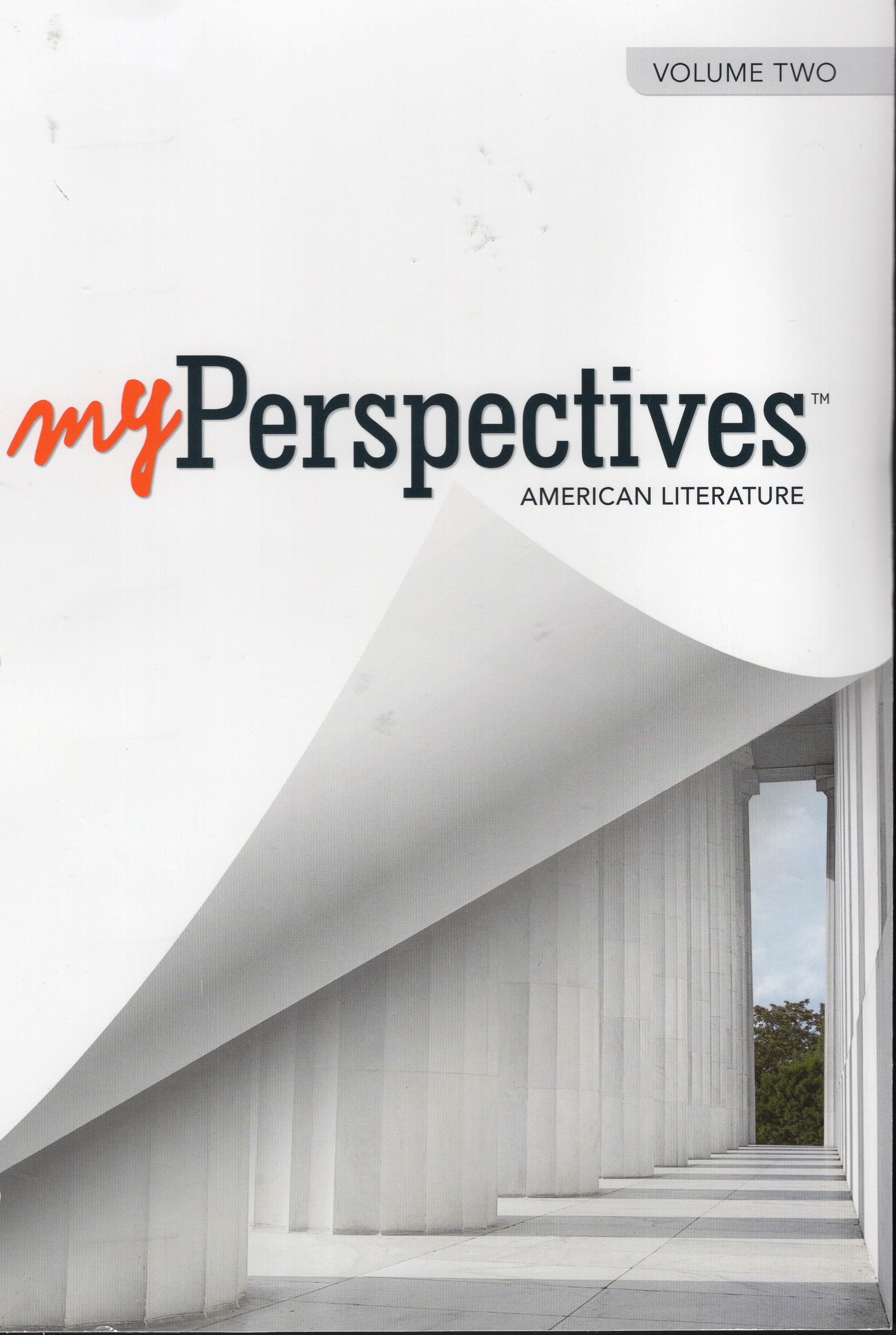 Book cover for Pearson MyPerspectives English Language Arts 2017 Grade 11 Volume 2 American Literature