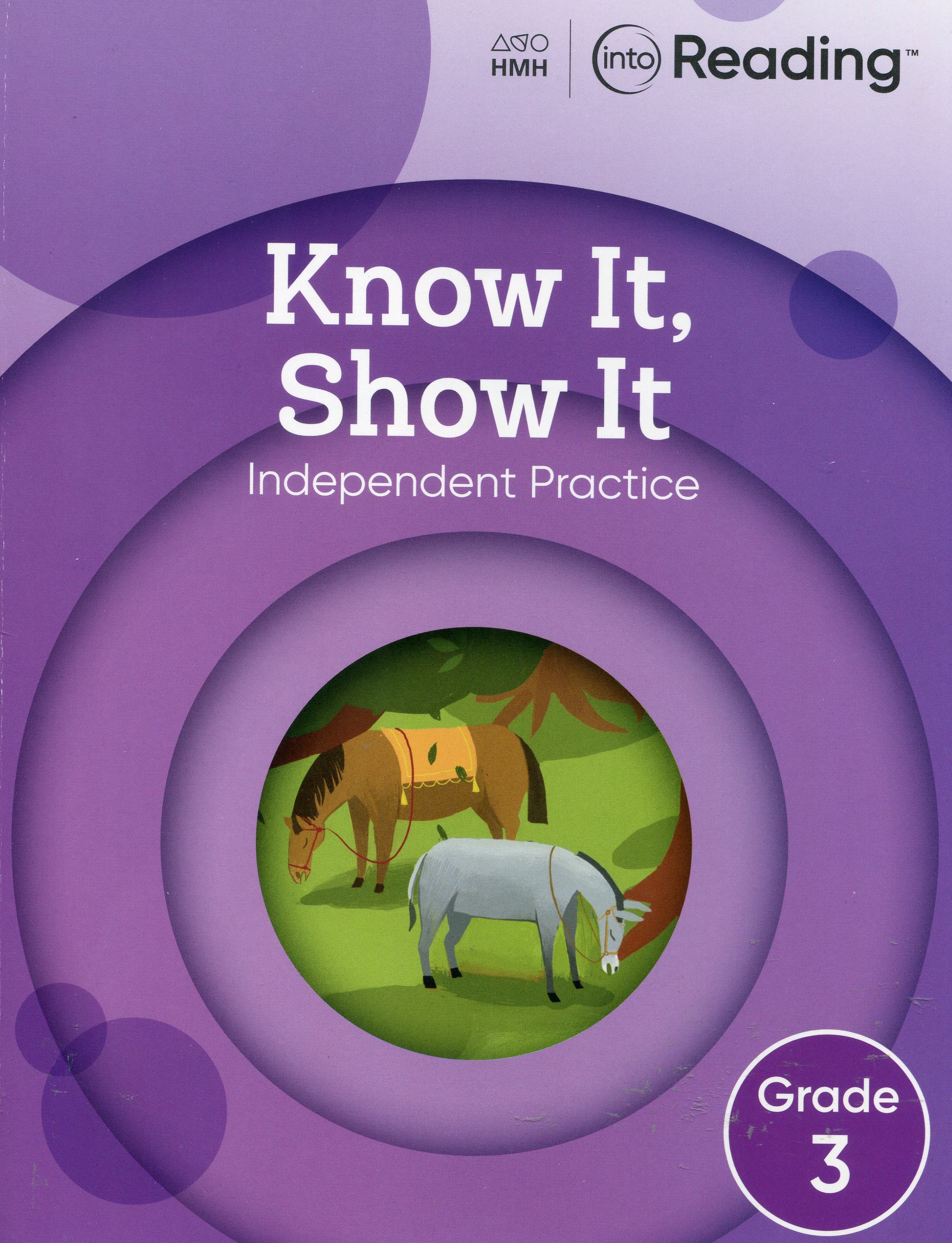 Book cover for Houghton Mifflin Harcourt Into Reading Grade 3 Know it, Show It Independent Practice