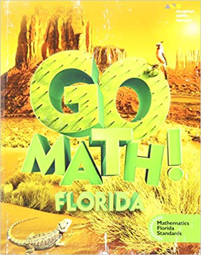 Book cover for Florida Houghton Mifflin Harcourt Go Math! Grade 5