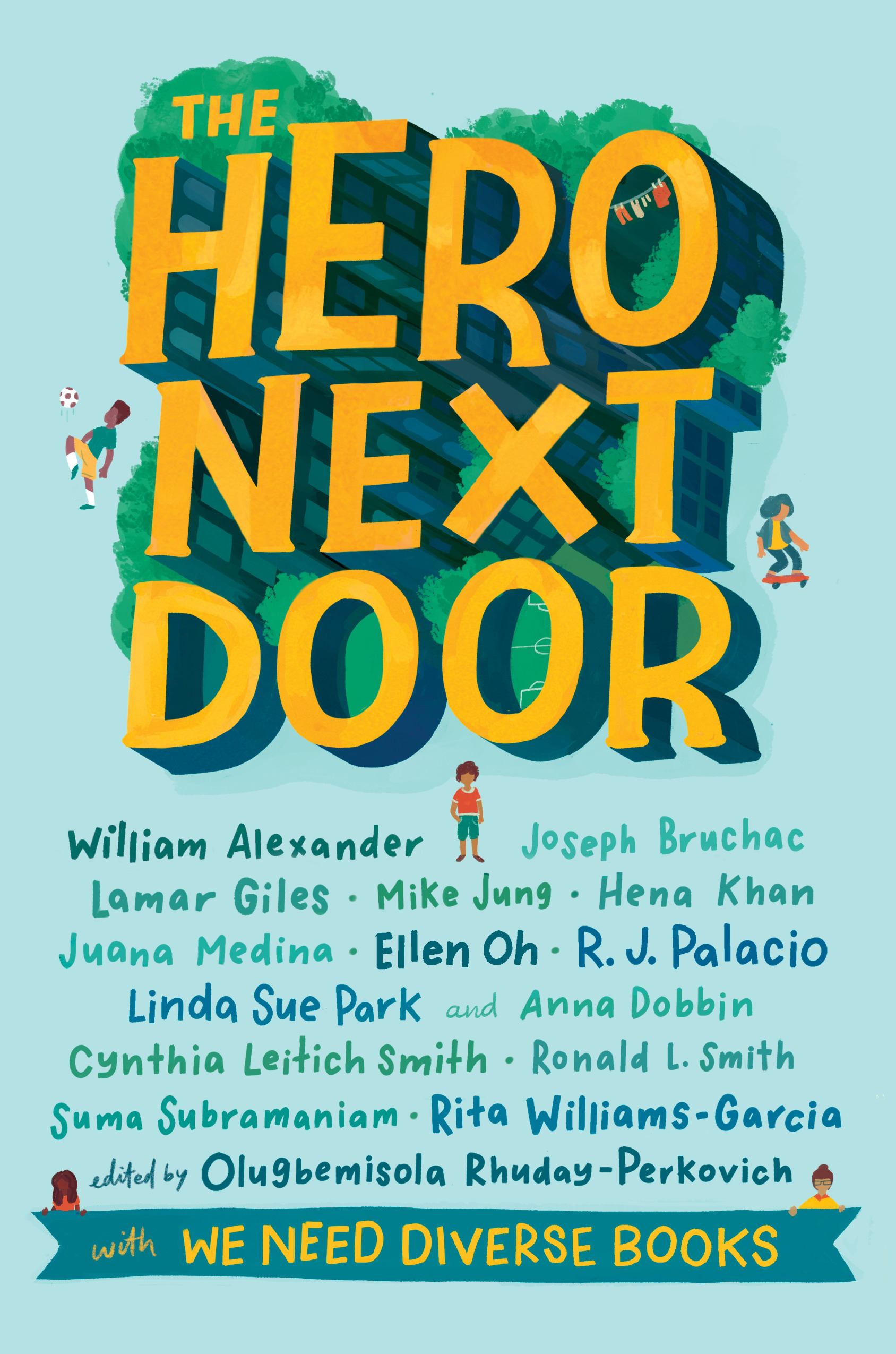 Book cover for The Hero Next Door 