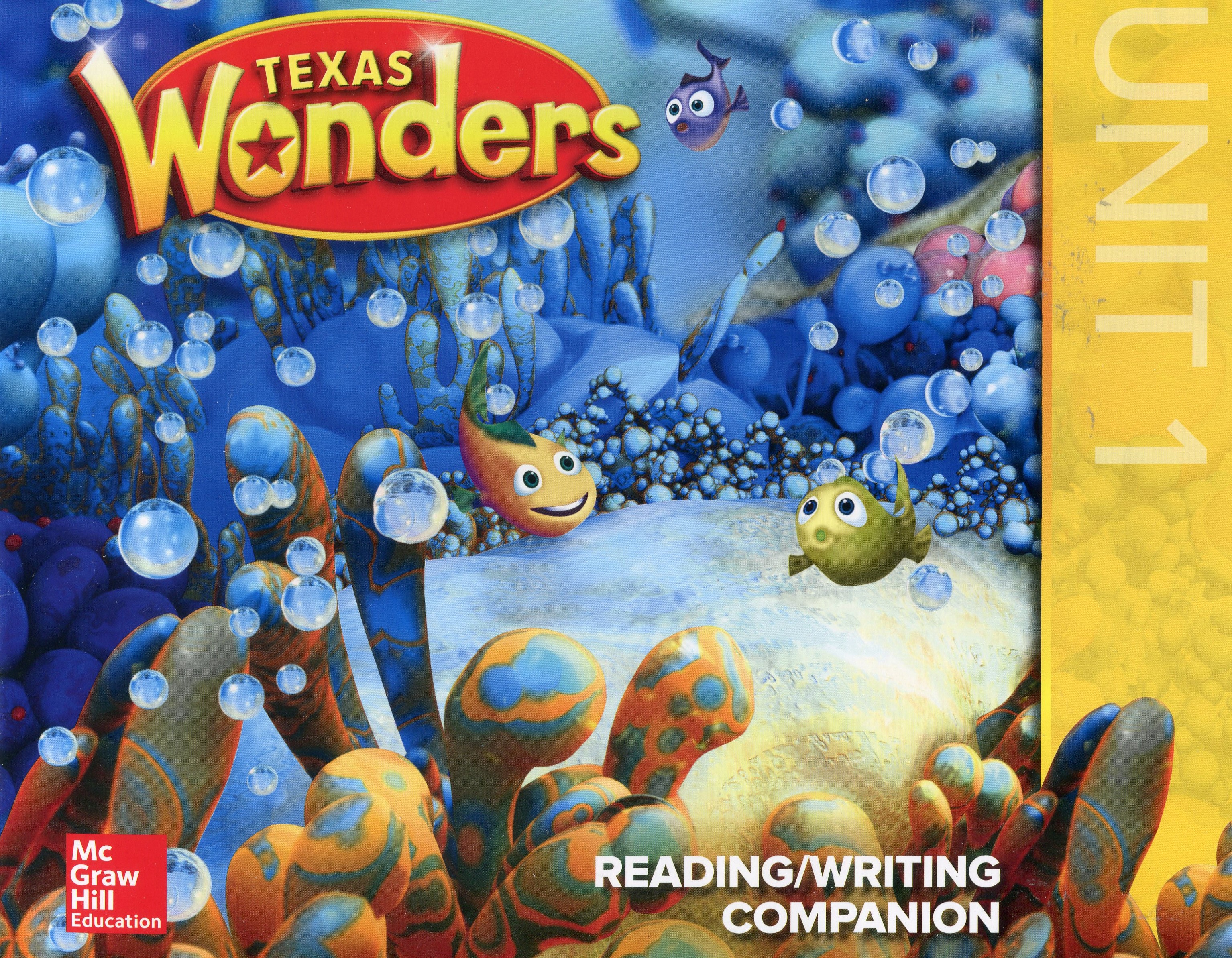 Book cover for Texas Wonders Reading/ Writing Companion Grade K Unit 1