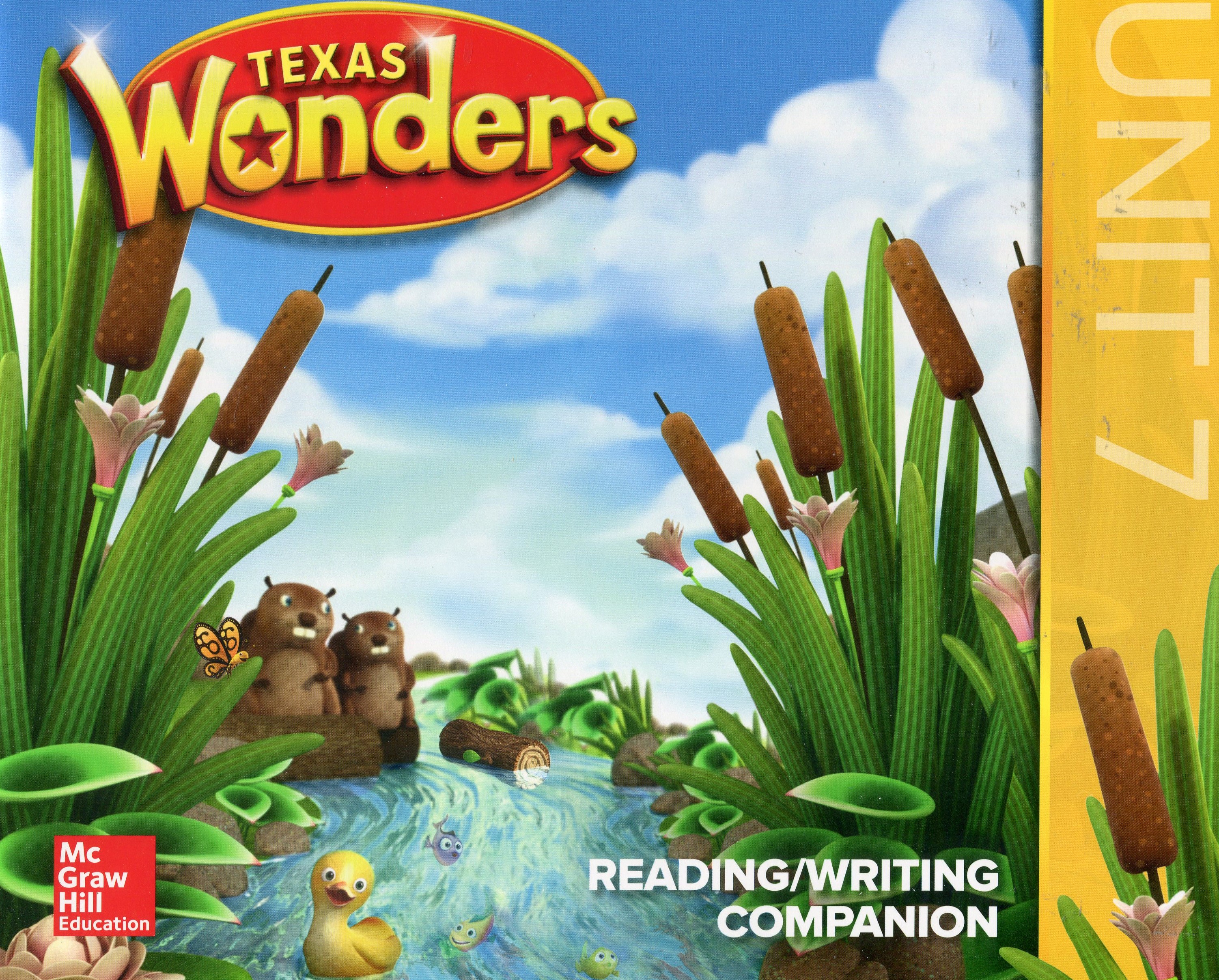 Book cover for Texas Wonders Reading/ Writing Companion Grade K Unit 7
