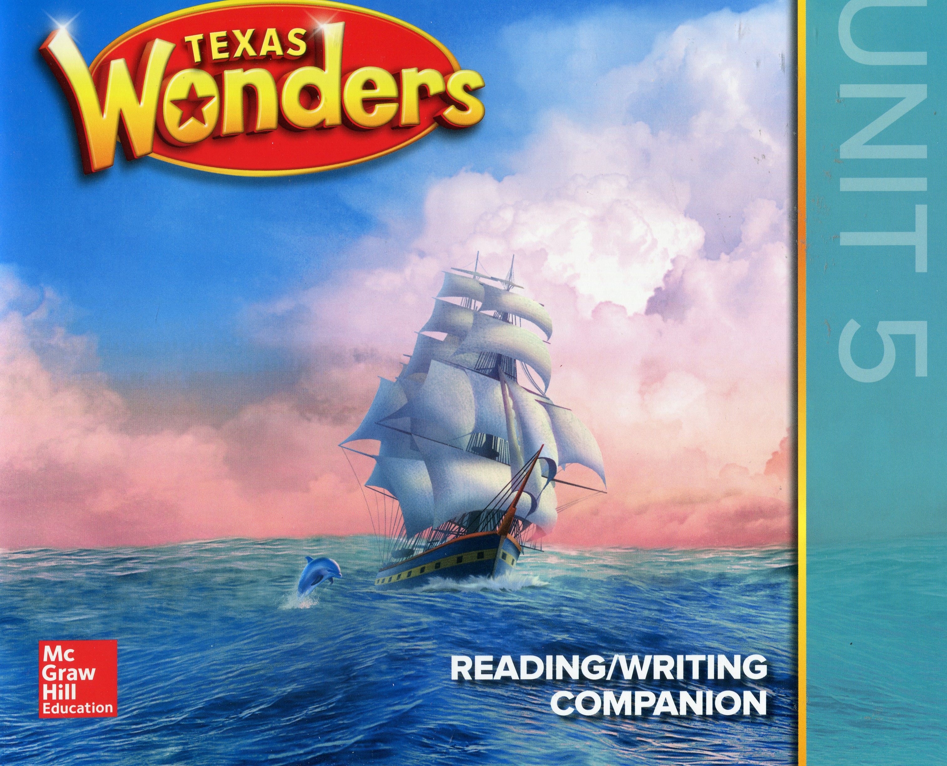 Book cover for Texas Wonders Reading/ Writing Companion Grade 2 Unit 5