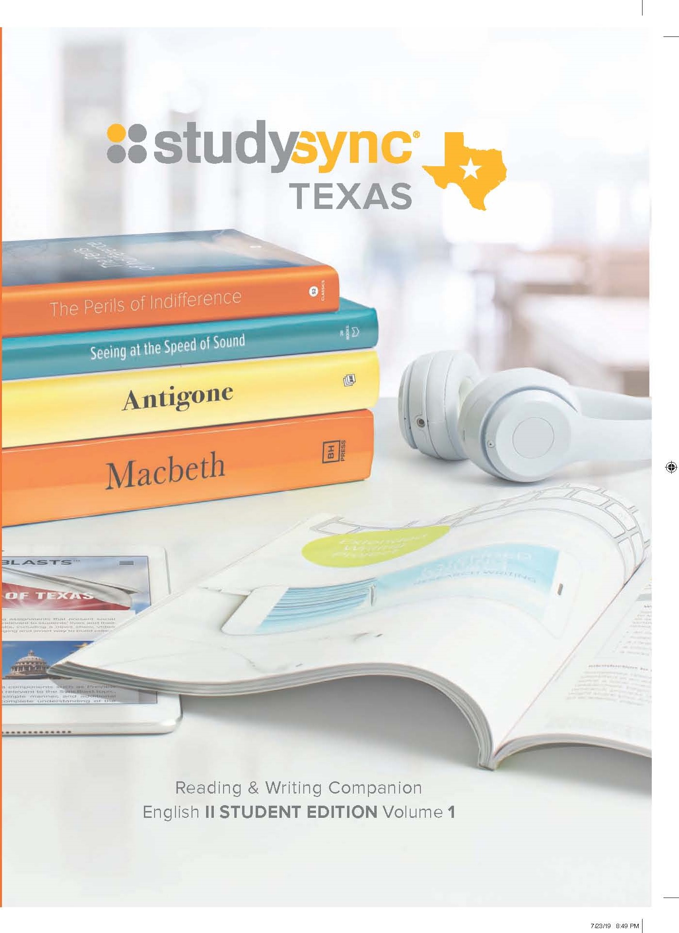 Audiobook Texas StudySync Reading & Writing Companion English