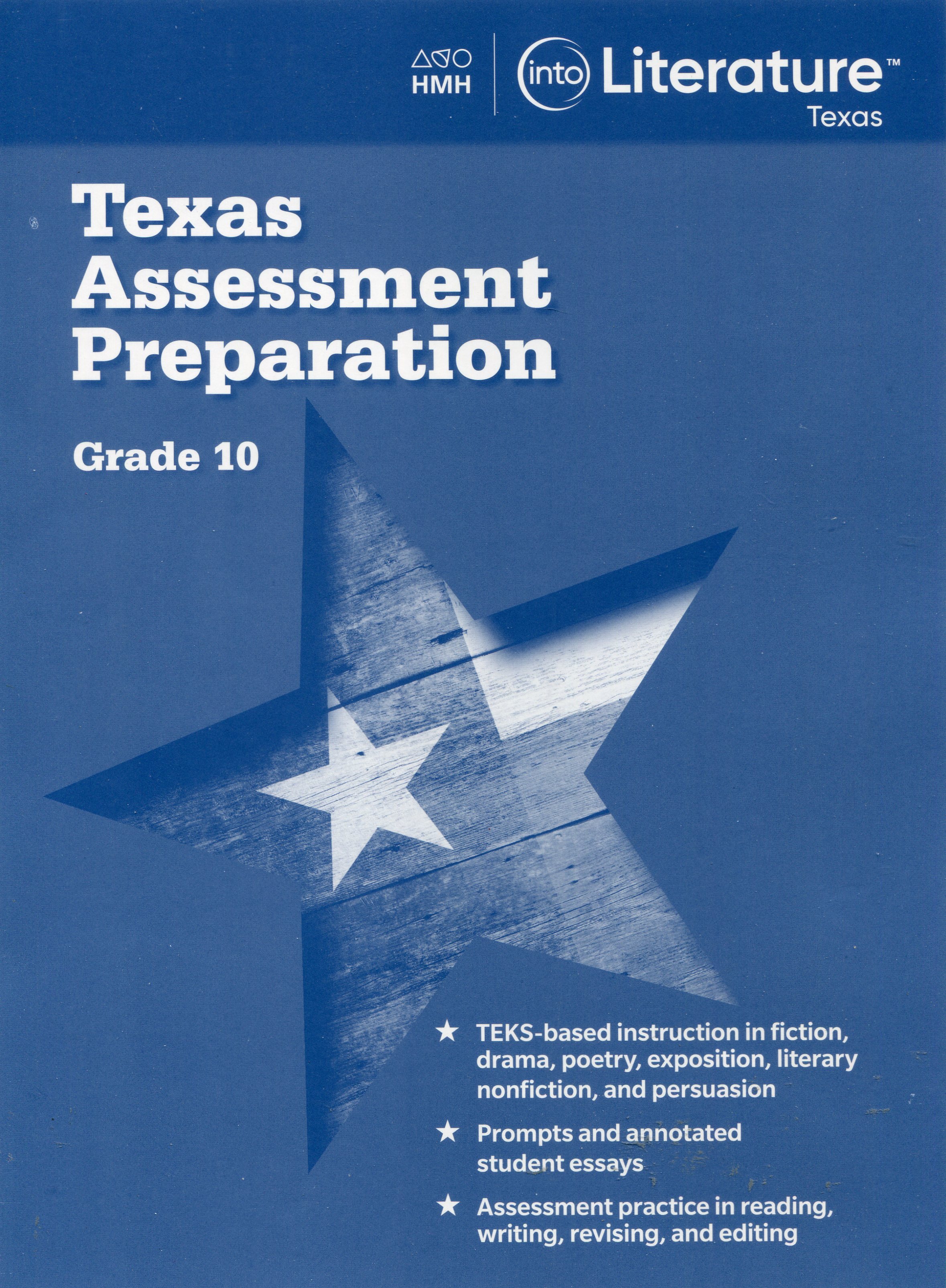 Book cover for Texas Houghton Mifflin Harcourt Into Literature Assessment Preparation Grade 10