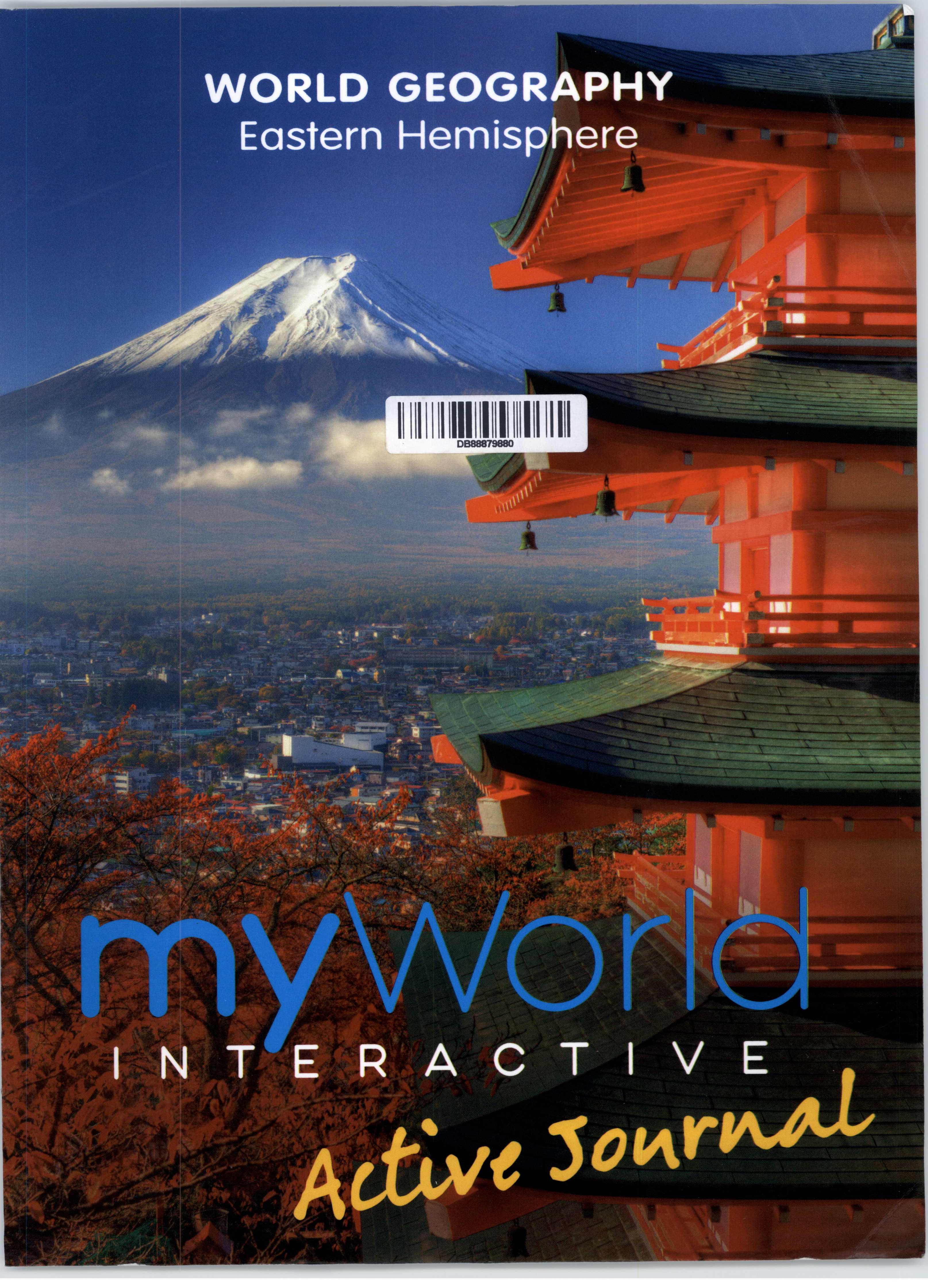 Book cover for Pearson MyWorld Interactive Active Journal : World Geography : Eastern Hemisphere
