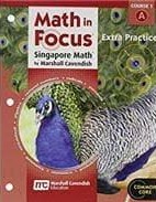 Book cover for Math In Focus : Singapore Math Course 1A Grade 6