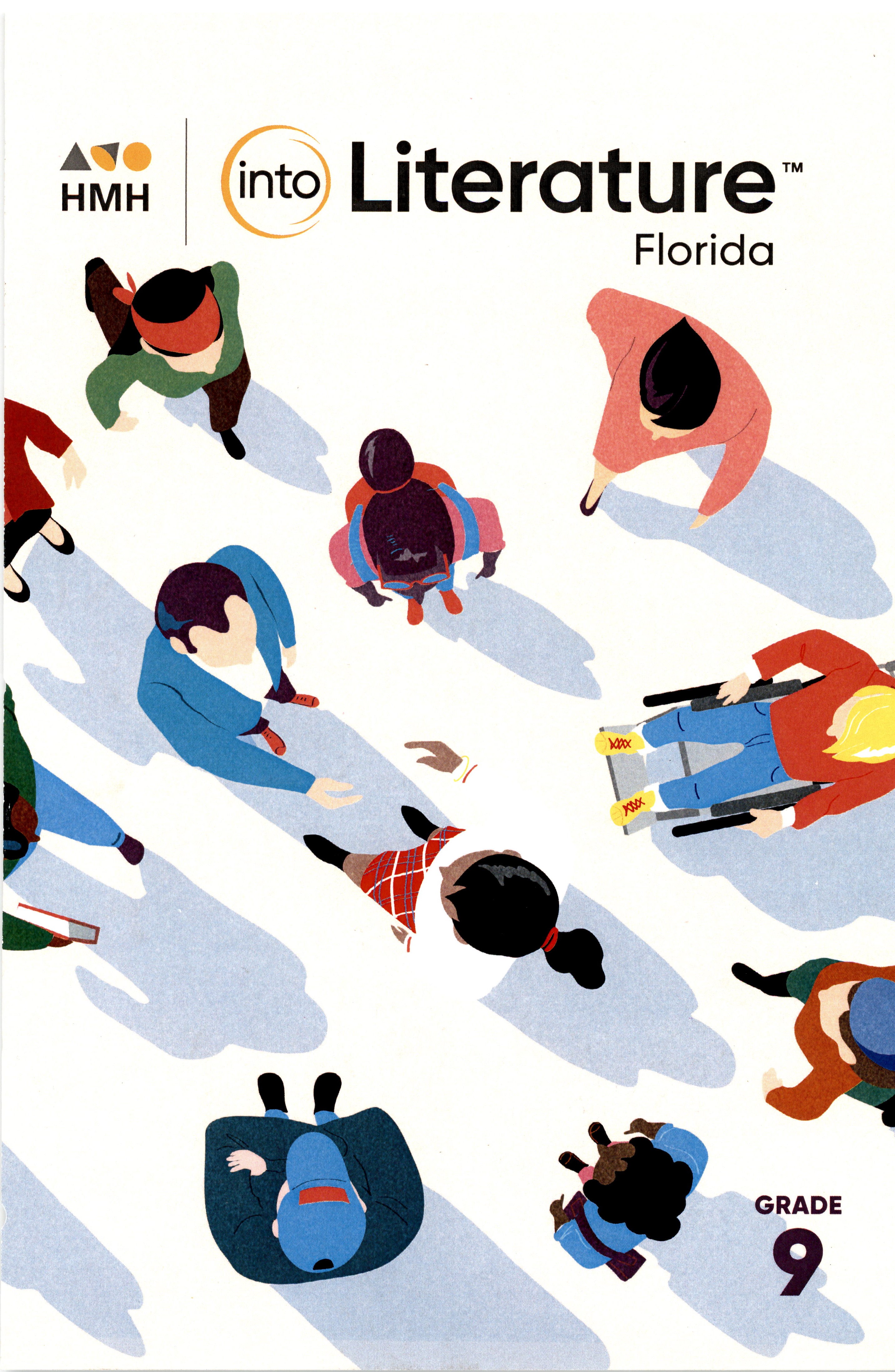 Book cover for Florida Houghton Mifflin Harcourt Into Literature Grade 9