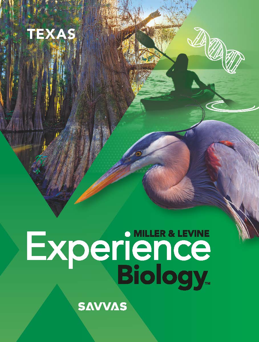 Book cover for Texas Miller & Levine Experience Biology